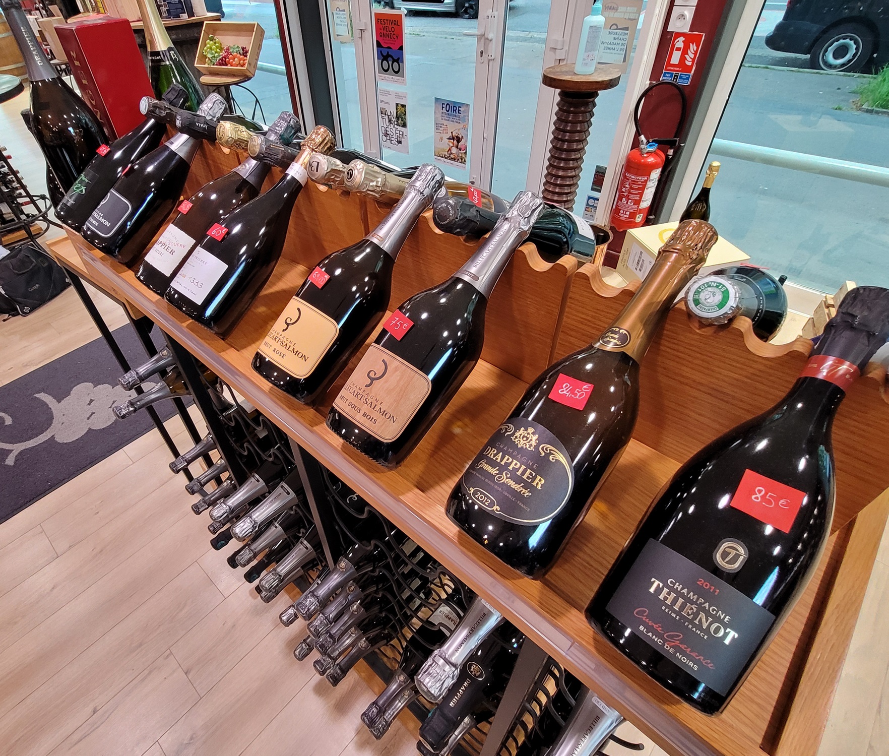 Champagne grand cru Annecy