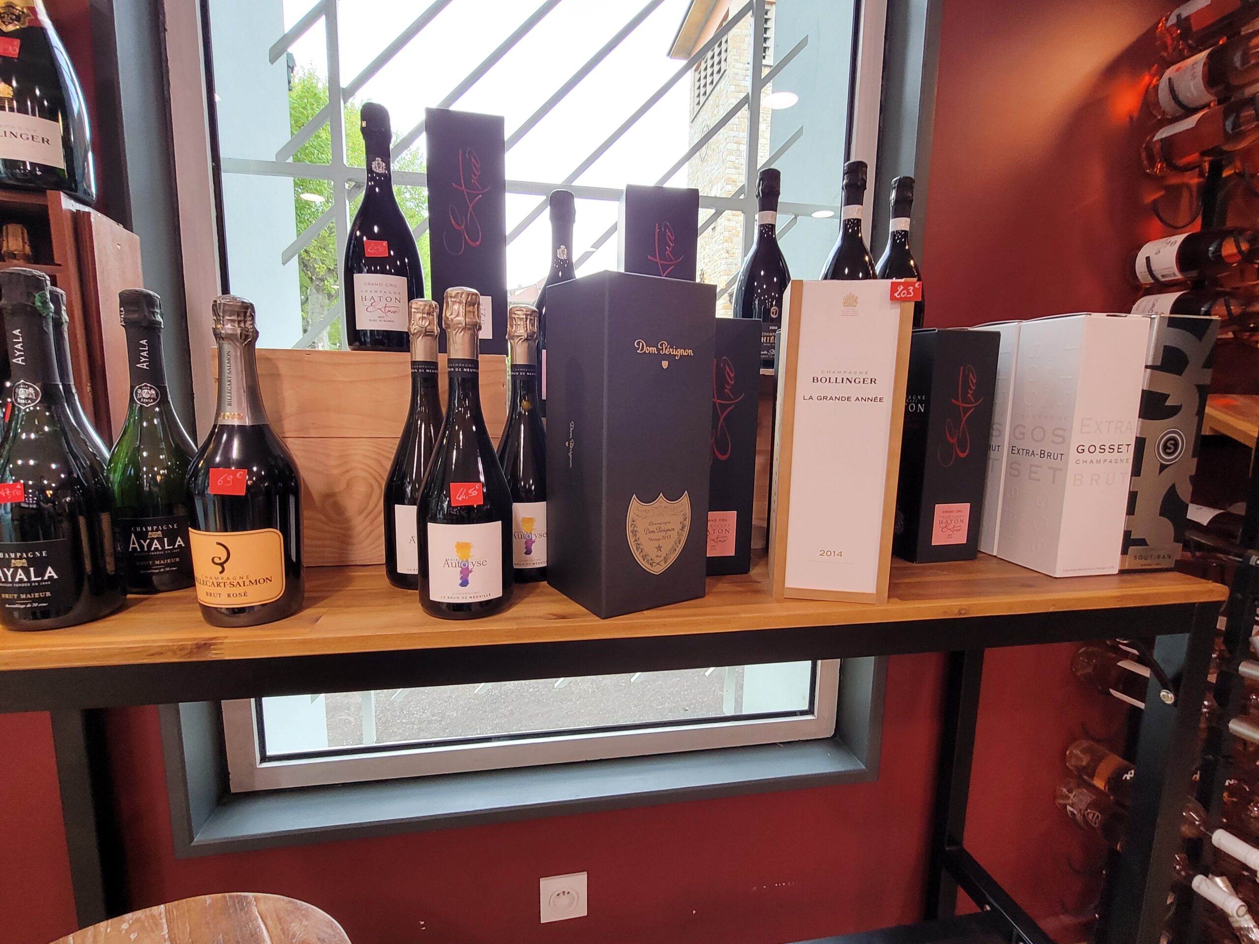 Champagne millésimé Annecy